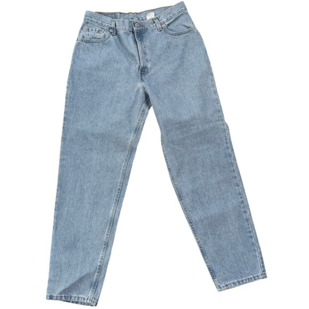 Vintage Levi's 550 Relaxed Fit Tapered Leg Jeans NWT USA Made 14M High Rise Mom